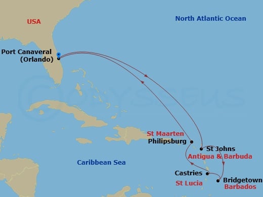 Cruise Map