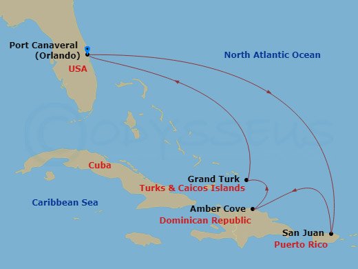 Cruise Map