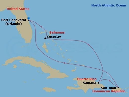 Cruise Map