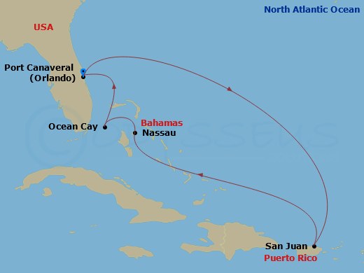 Cruise Map
