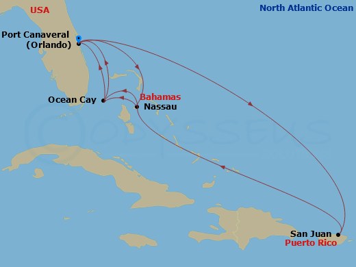 Cruise Map