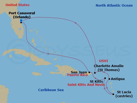 Cruise Map