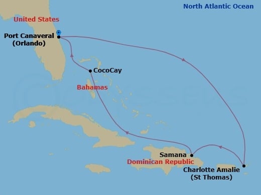 Cruise Map
