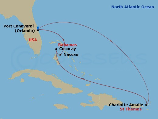 Cruise Map