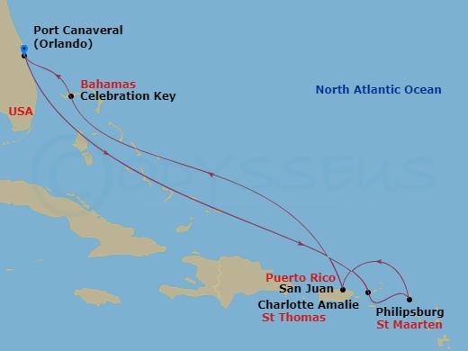 Cruise Map