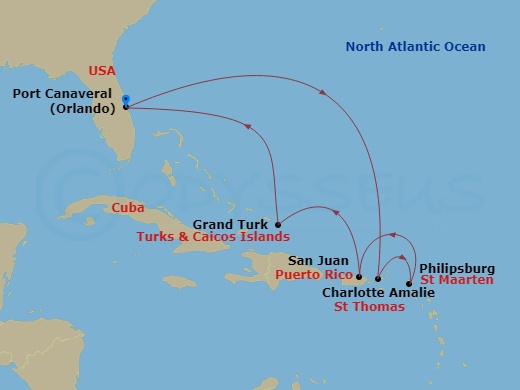Cruise Map