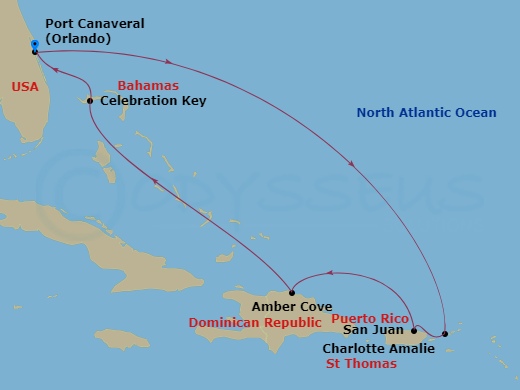 Cruise Map