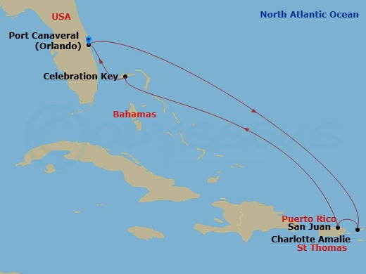 Cruise Map