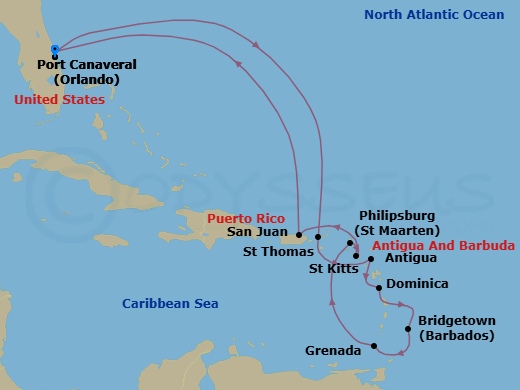 Cruise Map