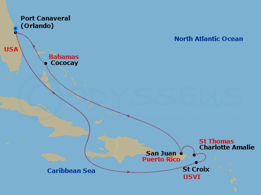 Cruise Map