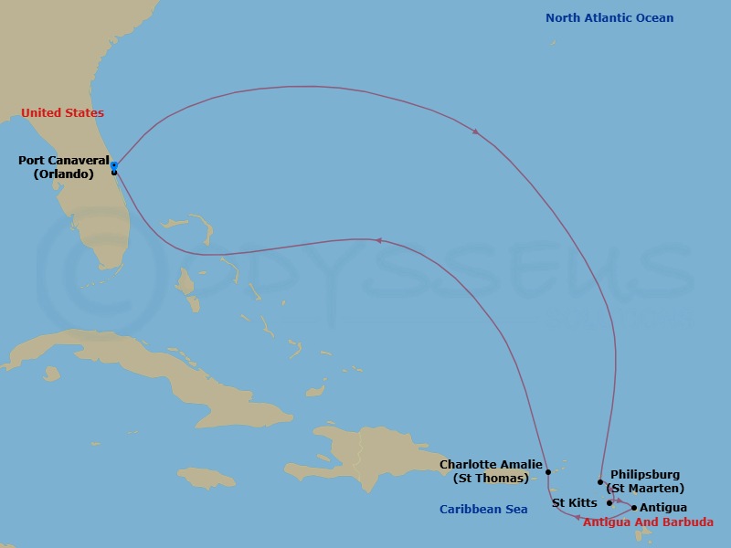 Cruise Map