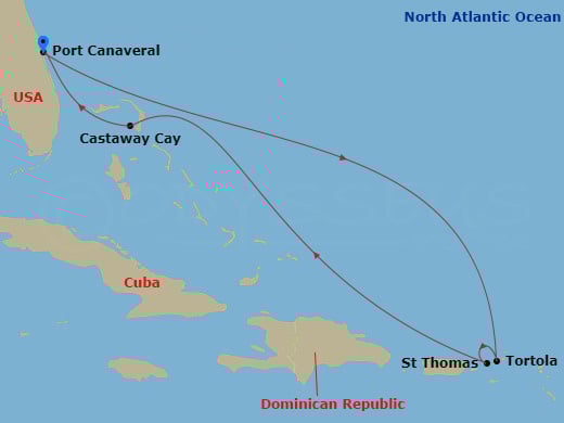 Cruise Map