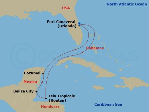 Cruise Map