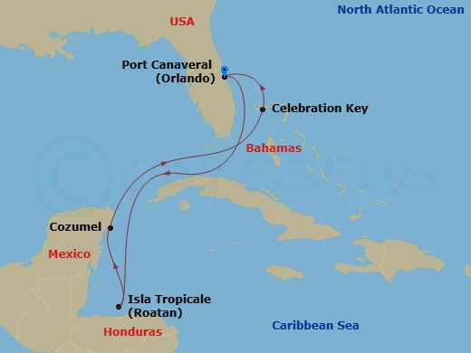 Cruise Map