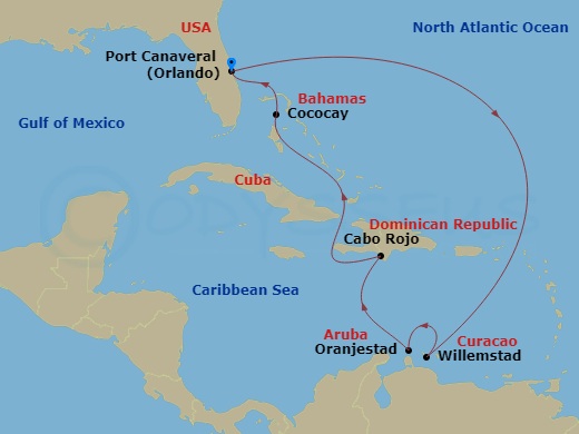 Cruise Map