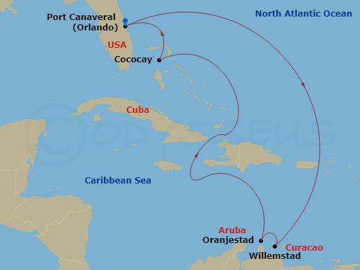 Cruise Map