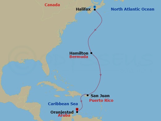 Cruise Map