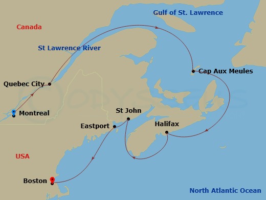Cruise Map
