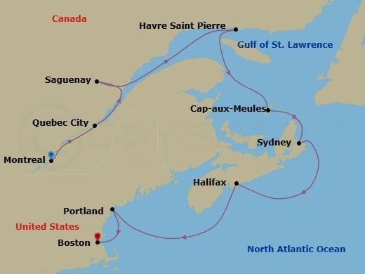 Cruise Map