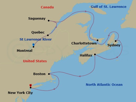 Cruise Map