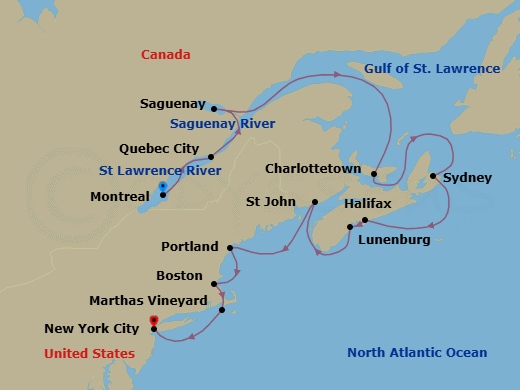 Cruise Map