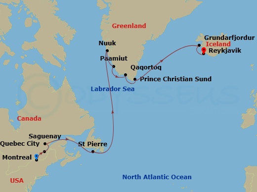 Cruise Map