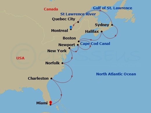 Cruise Map