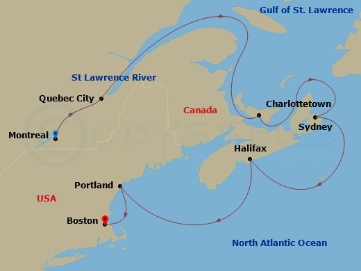 Cruise Map