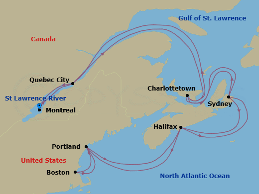 Cruise Map
