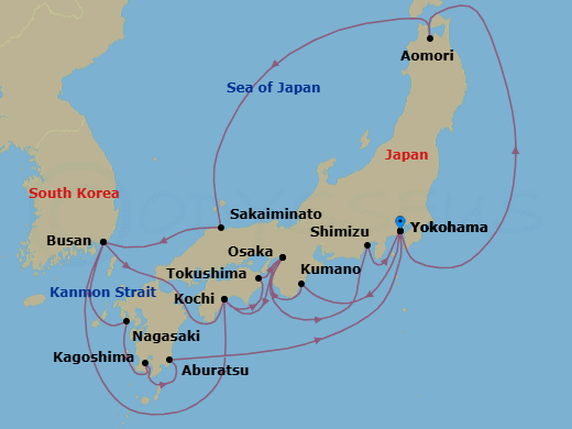 Cruise Map