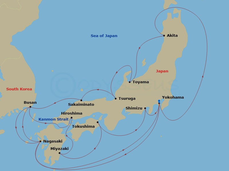 Cruise Map