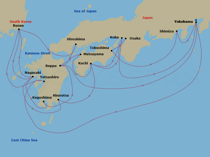 Cruise Map