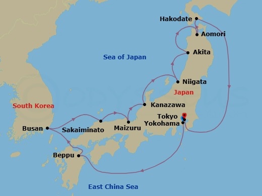 Cruise Map