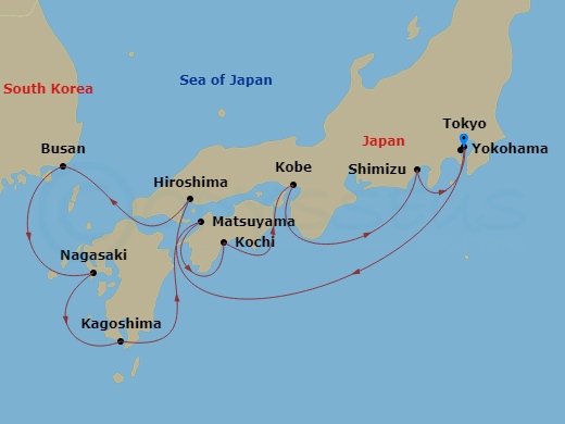 Cruise Map