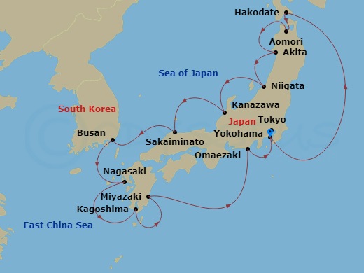 Cruise Map