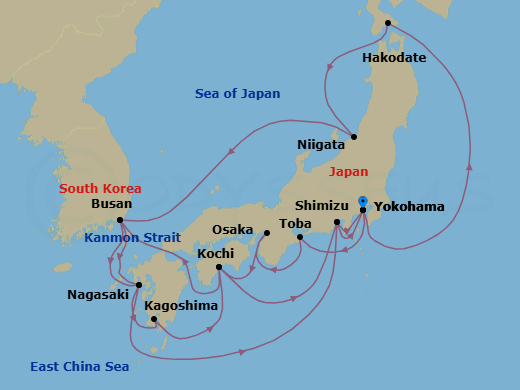 Cruise Map