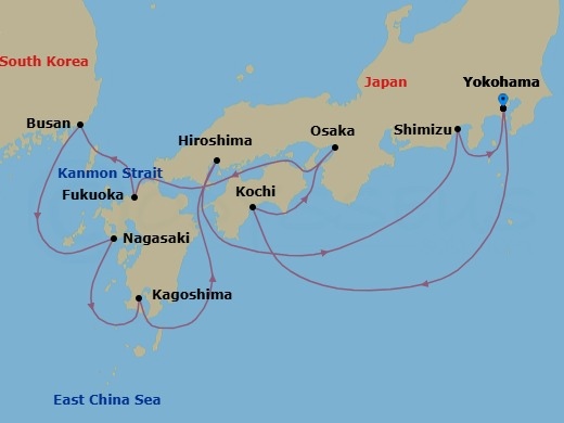 Cruise Map