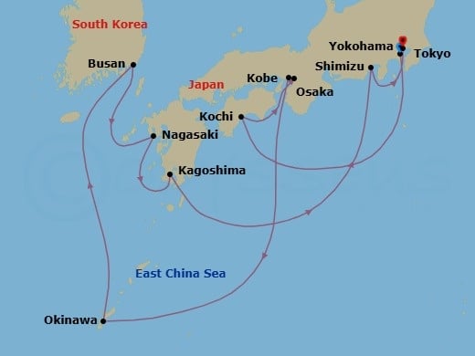 Cruise Map