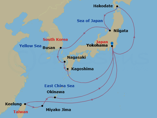 Cruise Map