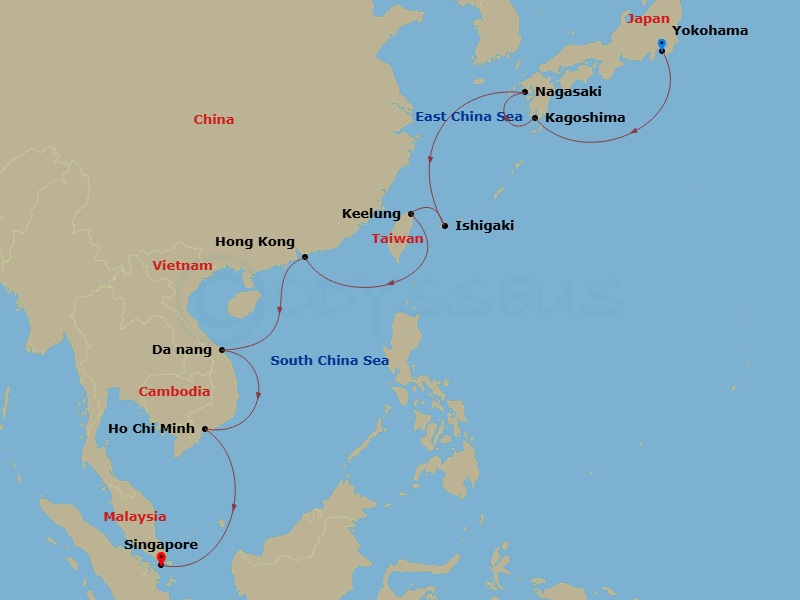 Cruise Map