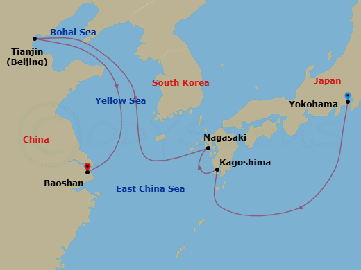 Cruise Map