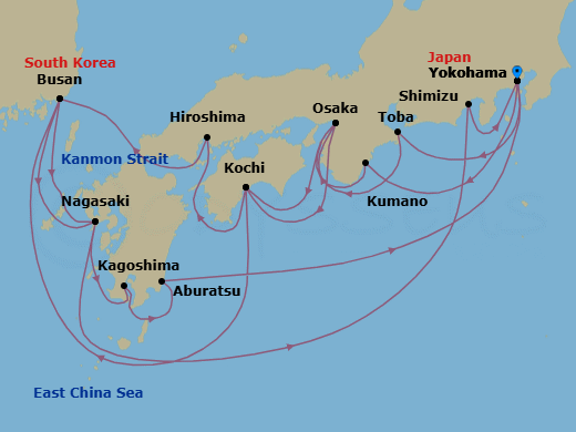 Cruise Map