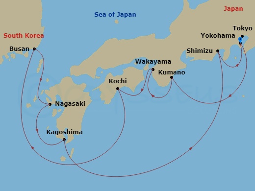 Cruise Map