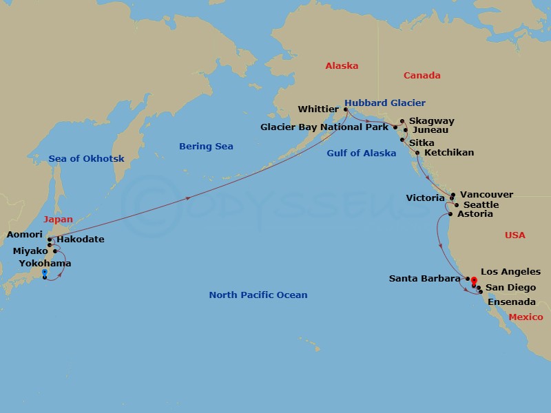 Cruise Map