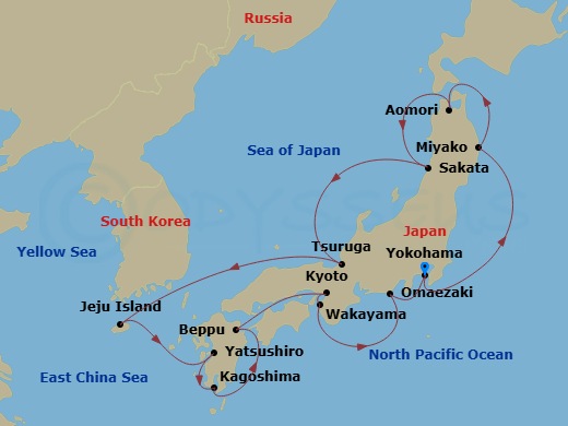 Cruise Map