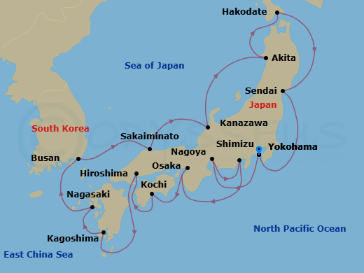 Cruise Map