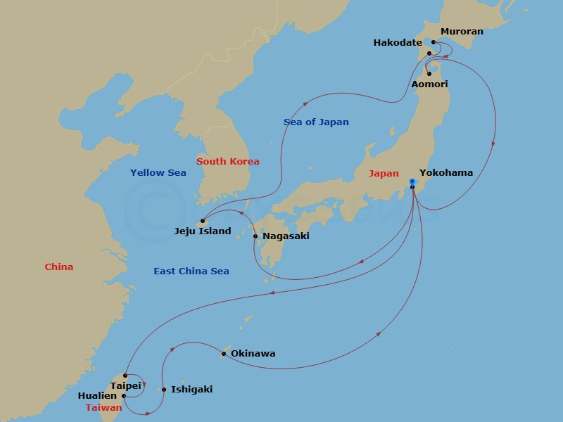 Cruise Map