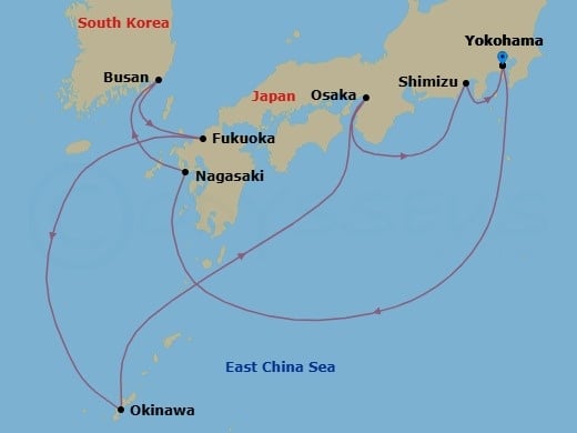Cruise Map