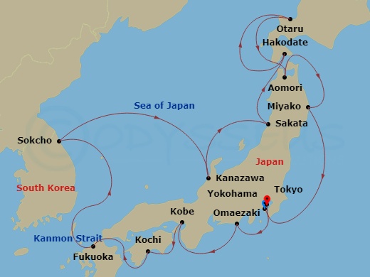 Cruise Map