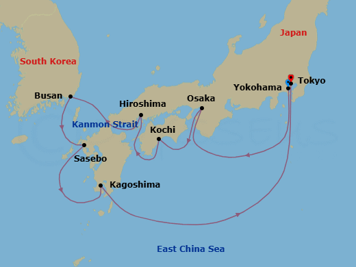 Cruise Map